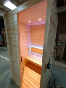 Sauna Prefabricada en Madera para 2 personas
