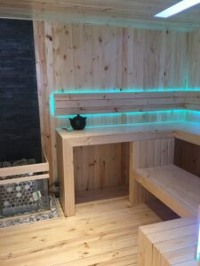 sauna interior a medida